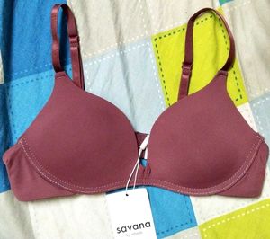 Burgundy Savana Bra