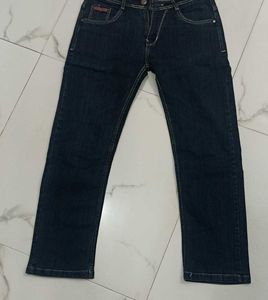 Dark Blue Denim Jeans