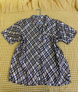 Checked Button-Down Nightie Xxl