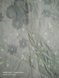 Cotton Applique Work Full Suit