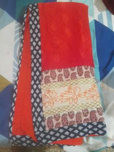 Stylish Red & Beige Kurta