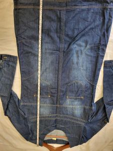 Brand New Denim Dress Or One Peice With Pockets