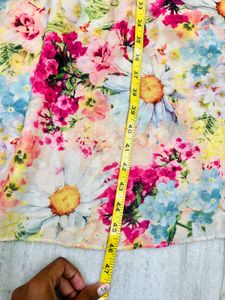 Floral Print Sundress With Straps