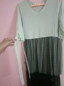 Crisscross Sleeves Maxi