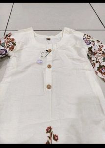Floral Embroidered Kurta Set