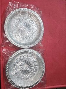 Silver coat  Decorative Plate