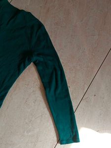 Green Long Sleeve cardigan