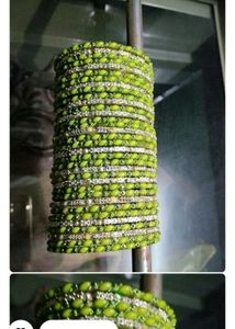 Parrot Green 💚 Bangles Set