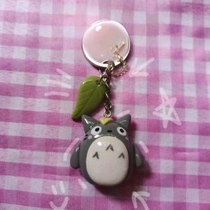My Neighbour Totoro 🩶 Clay Keychain