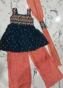 Brand New Girls Party Wear Shrara Suit