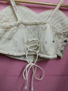 |SALE| Embellished Crop Top
