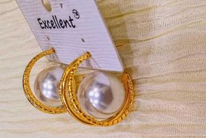 2 Pearl Hoop Earrings🤩