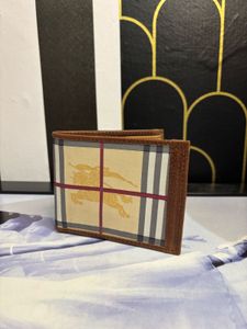 Burberry Check Bi-fold Wallet