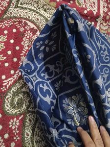 Fully Printed &amp; Sparkled Sarees With Blouse