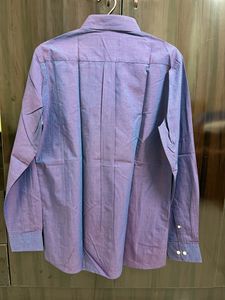 Bluish Purple Party Wear Shirt