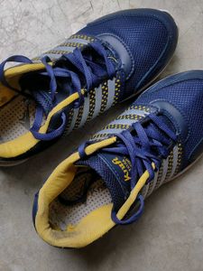 Blue &amp; Yellow Sports Running Shoes