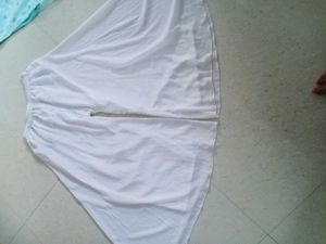 White Wide Leg Flowy Pants