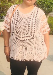 Crocheted Top - XL