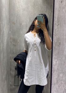White Kurti