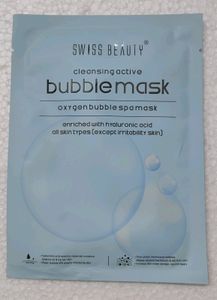 Swiss Beauty Face Mask - Bubble &amp; Almond