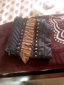 BRAND NEW PARTY' WEAR FRILL SAAREE