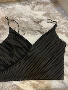 Black Bralette Top XS-M