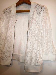 Lace Bomber Jacket Size S/ M/ L