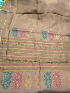 Vintage Tissue Silk Saree - Elegant Design