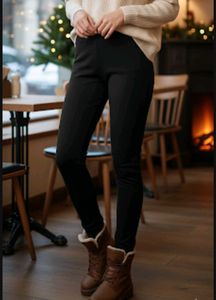 Black Warm Stylish Leggings