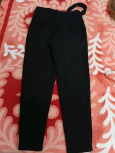 Women Black Formal Straight Fit Narrow Pants