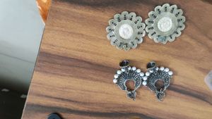 Combo Of 3 Oxidized Earrings