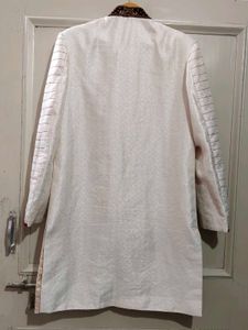 Cream Sherwani
