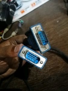 Computer Cables VGA Cable & Power Supply Cable