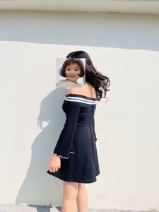 Black Korean Dress