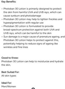 Photoban-30 Lotion