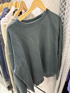 Green Grey Sweater Sweatshirt