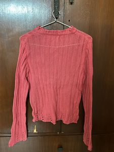 Pink Woollen Top