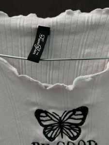 Cute Butterfly Long Sleeve Top