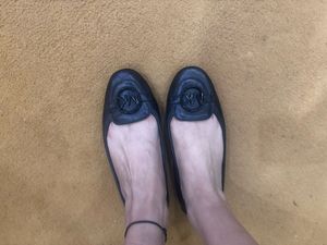 Michael Kors Black Ballet Flats