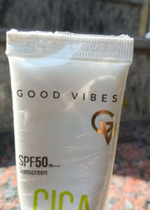 Good Vibes SPF 50 CICA Sunscreen