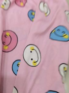 Cute Pink Smiley Pajamas