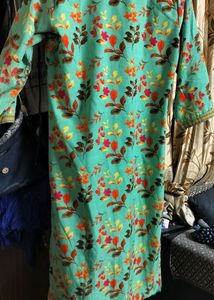 Fluorescent Green Kurti