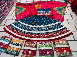 32kali Gota Patti Work Rajputi Poshak
