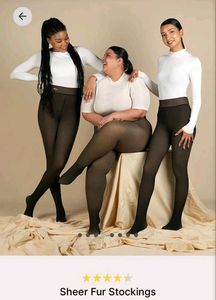 Stylish Sheer Black Tights