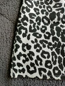 Leopard Printed Mini Skirt