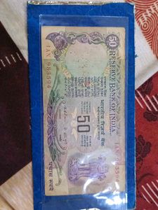 50 Ruppee Note Without Flag
