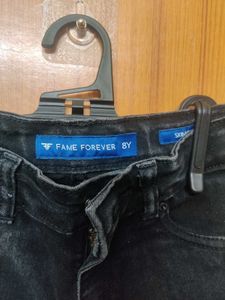 Black Denim Jeans