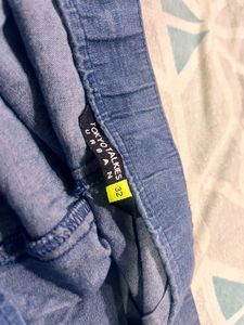 Loose Fit Denim Trouser Suitble For Casual Wears