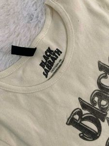 H&amp;M Black Subbath Tee