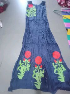 Floral Print Maxi Dress